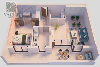 2 CAMERE • 2 BAI • 72 MP • TERASA 18 MP • JANDARMERIEI - 17