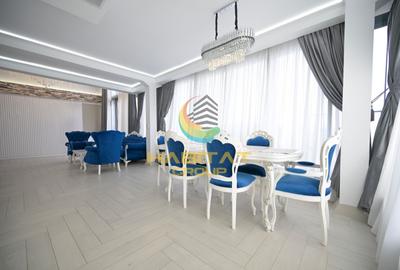 Penthouse cu 5 camere decomandat, mobilat în Mihai Bravu