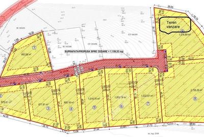 Teren intravilan 1517 mp in Tocile pretabil casa sau investitie - 1