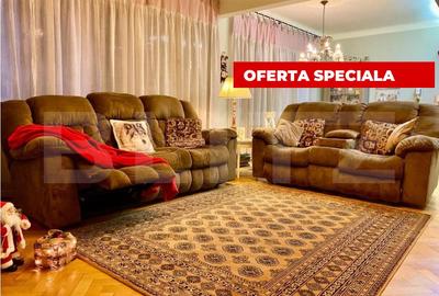 Apartament cu 3 camere semidecomandat în Ultracentral