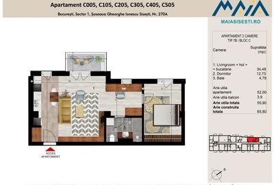 2 CAMERE | FINISAJE PREMIUM  | BANEASA | SECTOR 1 BUCURESTI | METROU - 11