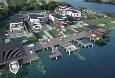 Vila exclusivista cu piscina si ponton pe malul Lacului Snagov - 6