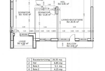 FINALIZAT | 3 camere, incalzire in pardoseala, Pallady - metrou - 3