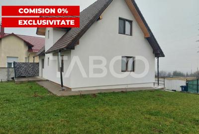 Casa individuala noua 4 camere P+M 144 mpu curte libera 416 Cisnadie - 1