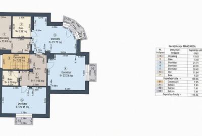 Casa 5 camere 200mp | 0 comision | Otopeni Odai | recent renovat | 640mp teren - 7