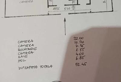 Apartament 2 camere decomandate, 53 mp, zona străzii Arinilor - 9