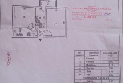 45.500 euro, 2 camere, decomandate, Micro 19 - 4
