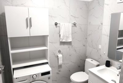 Apartament 1 camera mobilat, etaj 1, bloc NOU, statie autobuz CUG - VA - 11