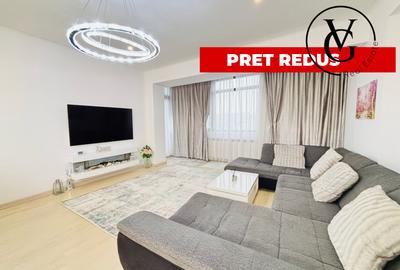Apartament cu 3 camere decomandat, mobilat în Băneasa