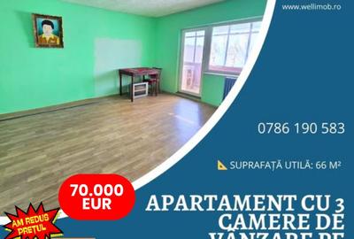 Apartament cu 3 camere în Lenin