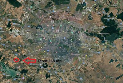 Teren  de vanzare, 558mp Bragadiru, zona de case,langa Centura A0 - 2