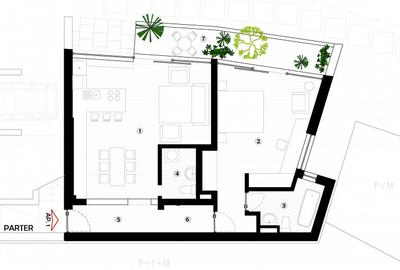 Apartament situat intr-o vila 2020 la 3 minute de piata Muncii! - 11