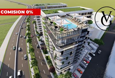 Apartament cu 2 camere semidecomandat în Mamaia-Sat