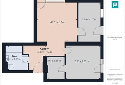 Apartament 2 camere cu gradină proprie, Freidorf - 18