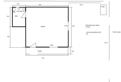 Casa de vanzare - constructie din lemn pe structura de beton - 11