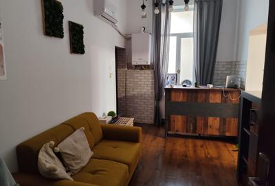 Dorobanti -garsoniera la parter de vila ,ideala  birouri - 1