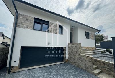 Casa individuala superba in Selimbar- 4 camere, 2 bai, garaj, terasa - 7