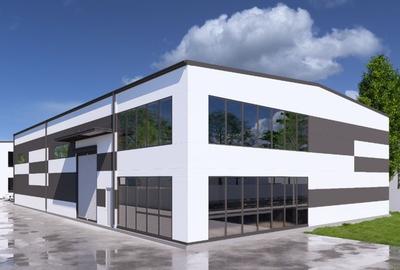 Spațiu industrial, 593 mp în Afumați