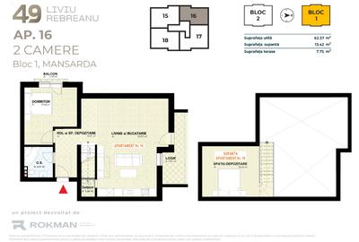 Dezvoltator: Apartament 2 camere open space, Rokman, Tractorul - 4