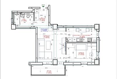 Apartament 2 camere – 58,55 mp în Complexul Freya Home - 5