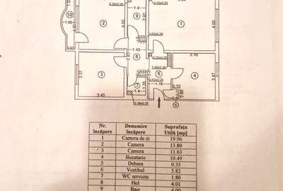 APARTAMENT 4/8 BL 1992 REABILITAT SCOALA 81 METROU  VEDERE MIXTA - 8