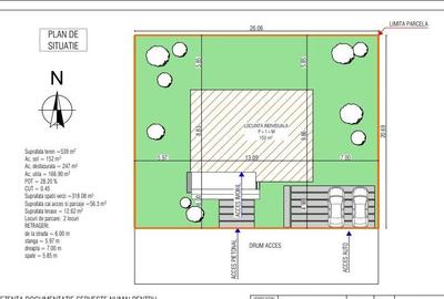 Teren 539 mp de vânzare Tunari  proiect langa Green Space Tunari - 8