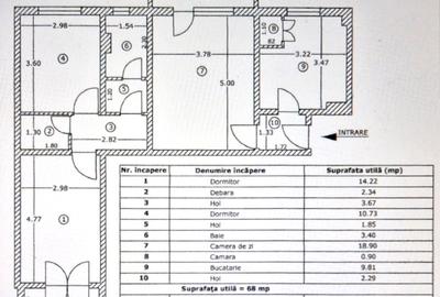 Proprietar 3 camere + boxă PITEȘTI tavan înalt - 8