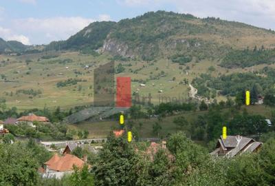 Teren intravilan 3214 mp  în Rucăr cu deschidere 56 m în DN73 - 7