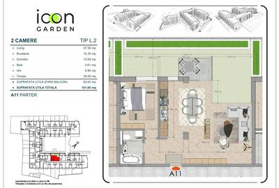 Apartament 2 camere și terasă - 101 mp util - zona Moșilor - 4