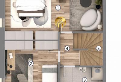 Complex NOU 8 case P+1+M - 5 camere - Otopeni - Ferme - 20