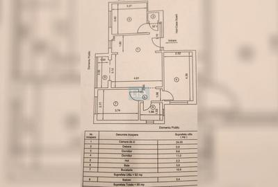 Apartament 3 cam | et. 2 | - 4