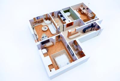 Apartament cu 3 camere decomandat în Lipovei