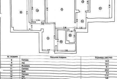 3camere decomandate Tomis Plus - 17