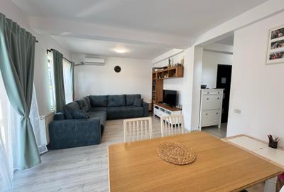 Vila tip duplex semimobilat si utilat - 4 camere - 2 bai - pod - beci - 4