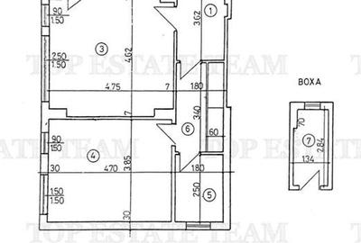 Apartament de vanzare Eminescu, parter bloc,  70 mpu , zona centrala, cabinet st - 15