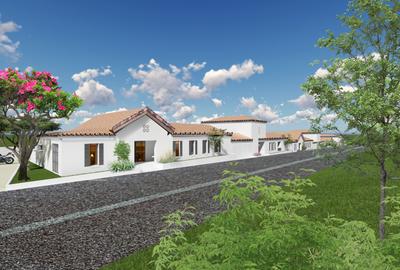 Vilă mediteraneană, pe parter, cartier cu iesire la lac, peninsula Balotesti - 13