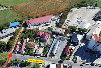 Teren 9160 mp cu 2500mp constructii - 2