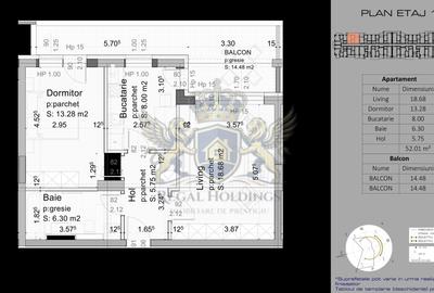 Apartament 2 Camere , 66 Mp, 13 Decembrie- Mall Coresi - 6