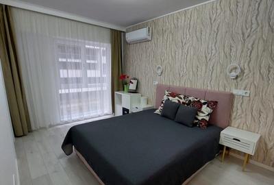 Apartament cu 2 camere semidecomandat, mobilat în Aviației