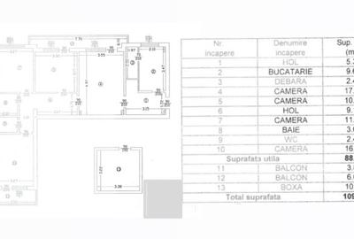 Apartament 4 camere, 88.20 mp, Ateneu Tătărași - 19