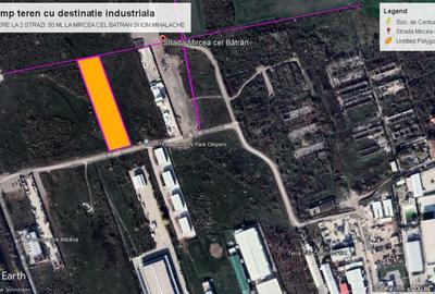 OMNIA- Proprietati alese: Teren cu destinatie industriala.