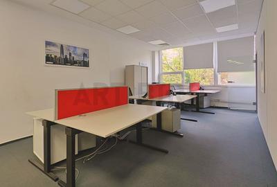 Zero comision, 200-600mp birou mobilat, move-in, Preciziei, 9' metrou - 2