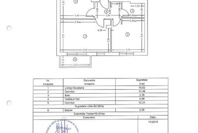 Apartament cu 3 camere decomandat, mobilat în Ștefăneștii de Jos