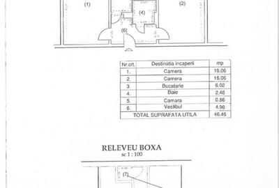 Apartament cu 2 camere decomandat în Barbu Văcărescu