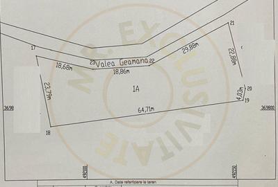 Teren intravilan  1299 MP  Geamana, Pitesti – zona excelenta, toate utilitatile - 1