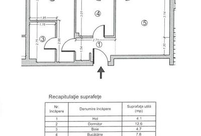 Exclusivitate!!  Apartament 2 camere de vanzare Pipera | mobilat | Parcare - 17