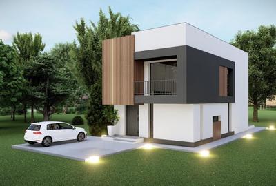 Casă individuală cu 4 camere în Tunari