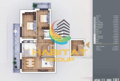 Apartament cu 5 camere decomandat în Theodor Pallady