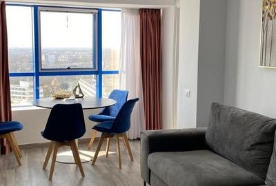 Apartament cu 3 camere semidecomandat, mobilat în Central