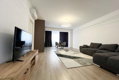 Apartament cu 2 camere semidecomandat, mobilat în Pipera
